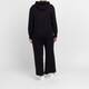 Elena Miro Scuba Jersey Hoodie Black 