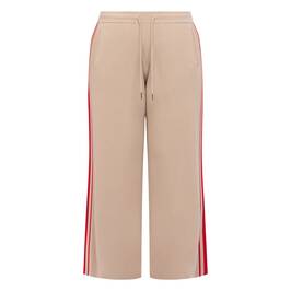 Elena Miro Knitted Jogging Trousers Camel - Plus Size Collection