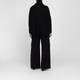 Elena Miro 100% Wool Buttoned Sweater Black 