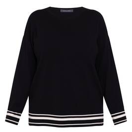 Elena Miro Knitted Sweater Black - Plus Size Collection