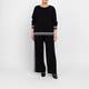 Elena Miro Knitted Jogging Trousers Black
