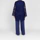 Elena Miro Long Lace Jacket Navy 