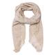 Elena Miro Monogram Scarf Sand
