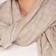 Elena Miro Monogram Scarf Sand
