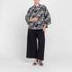 Elena Miro Embroidered Cotton Shirt Black 