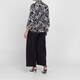 Elena Miro Embroidered Cotton Shirt Black 