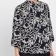 Elena Miro Embroidered Cotton Shirt Black 