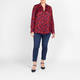 Elena Miro Butterfly Print Shirt 