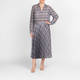 Elena Miro Pleated Check Skirt