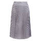 Elena Miro Printed Pleated Skirt 