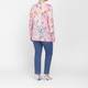 Elena Miro Floral Print Sweater