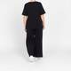Elena Miro Embroidered Cotton T-Shirt Black