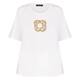 Elena Miro Sequin Logo T-Shirt White