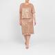 Elena Miro Sequin Top Peach