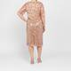 Elena Miro Sequin Top Peach