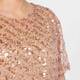 Elena Miro Sequin Top Peach