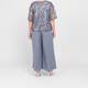 Elena Miro Sequin Top Steel 