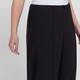 Elena Miro Jersey Wide Leg Trousers Black 