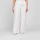 Elena Miro Stretch Jersey Cargo Trouser White 