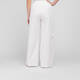 Elena Miro Stretch Jersey Cargo Trouser White 