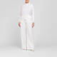 Elena Miro Stretch Jersey Cargo Trouser White 