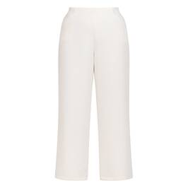 Elena Miro Jersey Trousers Off White  - Plus Size Collection