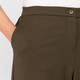 Elena Miro Stretch Jersey Trousers Khaki Green