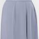 Elena Miro Chiffon Pleat Trouser Steel