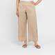 Elena Miro Linen Embroidered Trousers Sand 