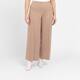 Elena Miro Wide Leg Pull On Trousers Camel