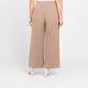 Elena Miro Wide Leg Pull On Trousers Camel