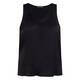 Elena Miro Satin Viscose Jersey Vest Black