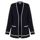 Faber Knitted Cardigan Black