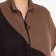Faber Ribbed Gilet Coffee