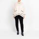 Faber Knit Poncho Vanilla