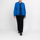 Faber Intarsia Knit Sweater Cobalt