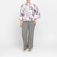 Faber Jungle Print Sweater Khaki