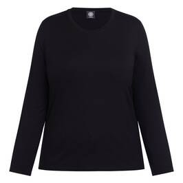 Faber Jersey Top Black - Plus Size Collection