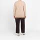 Gaia Life Wool Blend Cardigan Beige