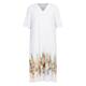 Gaia Life Cotton Blend Dress White 