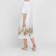Gaia Life Cotton Blend Dress White 