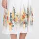 Gaia Life Cotton Blend Dress White 