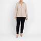 Gaia Life Hoody Lurex Thread Beige 