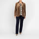 Gaia Life Velvet Blazer Caramel 