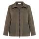 Gaia Life Soft-Feel Jersey Jacket Khaki 