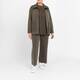 Gaia Life Soft-Feel Jersey Jacket Khaki 