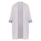 Gaia Life Pearl Grey Long Duster Jacket With Sequin Cuff