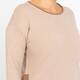 Gaia Life Wool Blend Knitted Tunic Beige