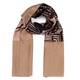 Gaia Life Satin Leaf Print Scarf
