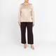 Gaia Life Satin Shirt Beige 